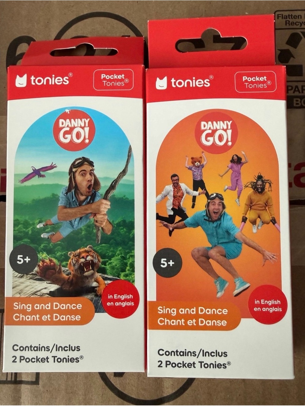 DANNY GO TONIES Dance Party and Adventure Beats Pocket Tonie DANNY GO!